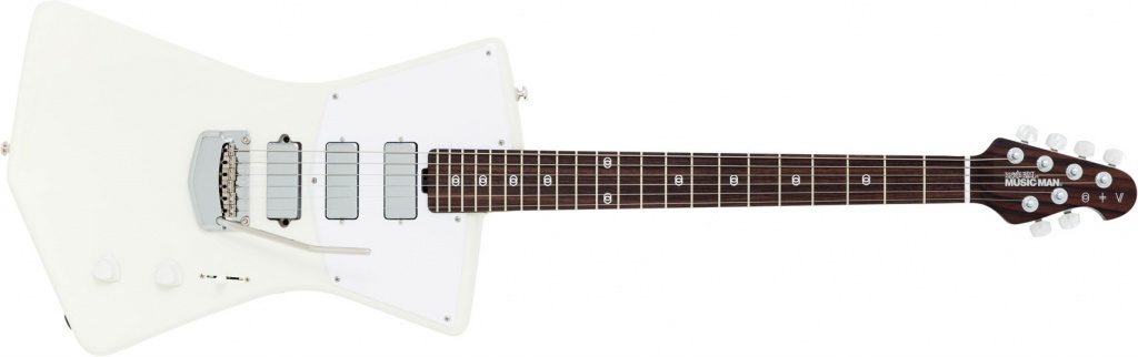 Music Man St. Vincent Polaris White Front