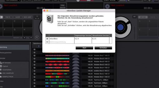 Pioneer rekordbox dj 4.2.5 Update