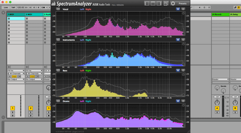 SIR Audio Tools SpectrumAnalyzer - kostenloses Messinstrument für jede DAW