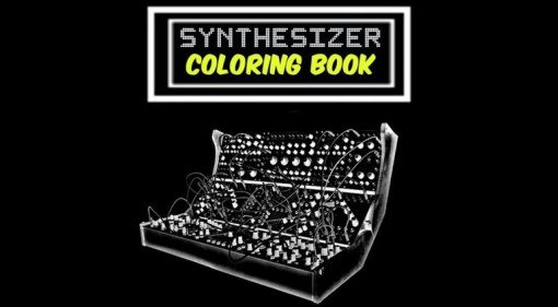 Synthesizer Coloring Book Front Teaser