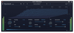 Tracktion Plug-in Effekt Reverber8 GUI