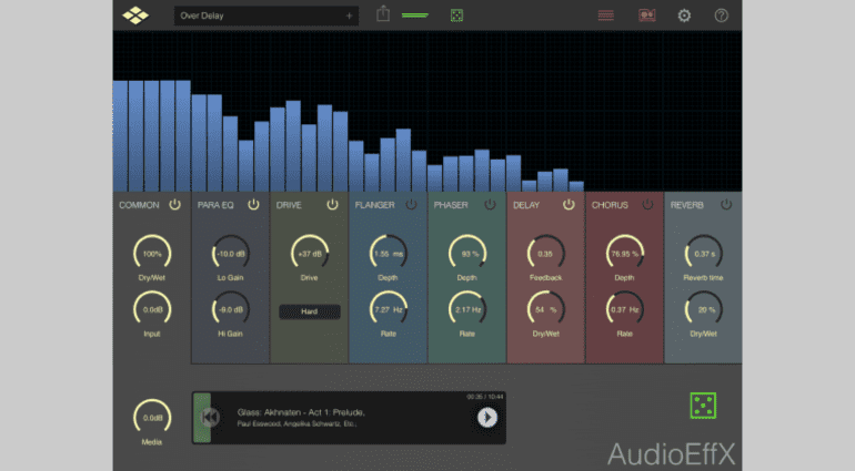 Virsyn AudioEffX - der Multieffektprozessor für iOS