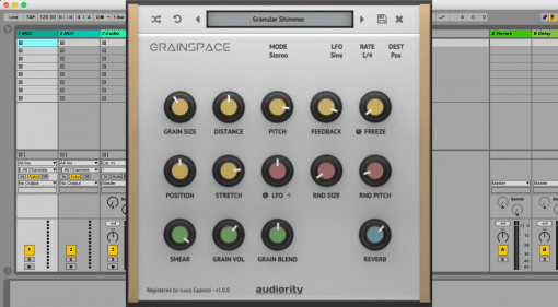 Audiority GrainSpace - ein granularer Reverb Prozessor