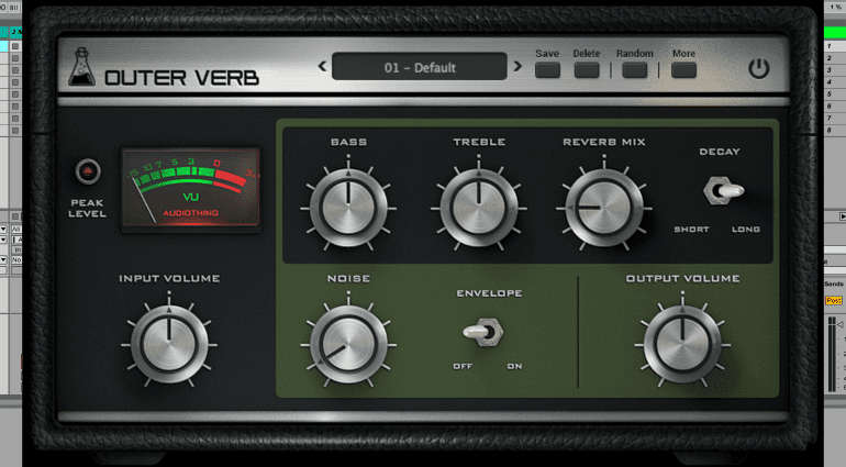 AudioThing Outer Verb - virtuelle RE-201 Emulation ohne Tape Delay