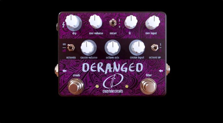 Crazy Tube Circuits Pedal Front Deranged