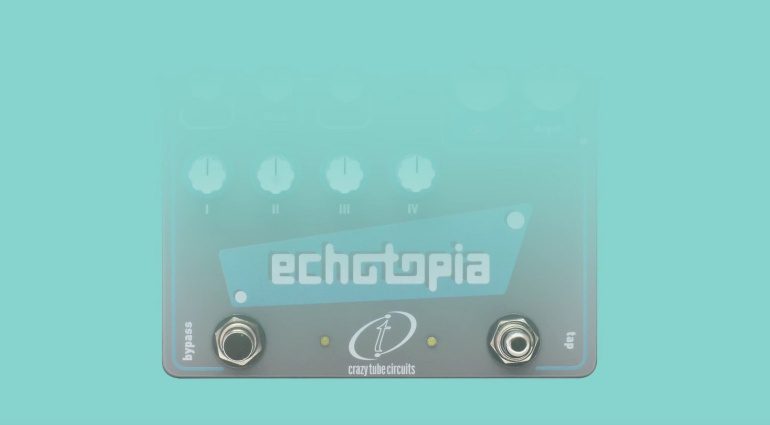 Crazy Tube Circuits Pedal Front Echotopia