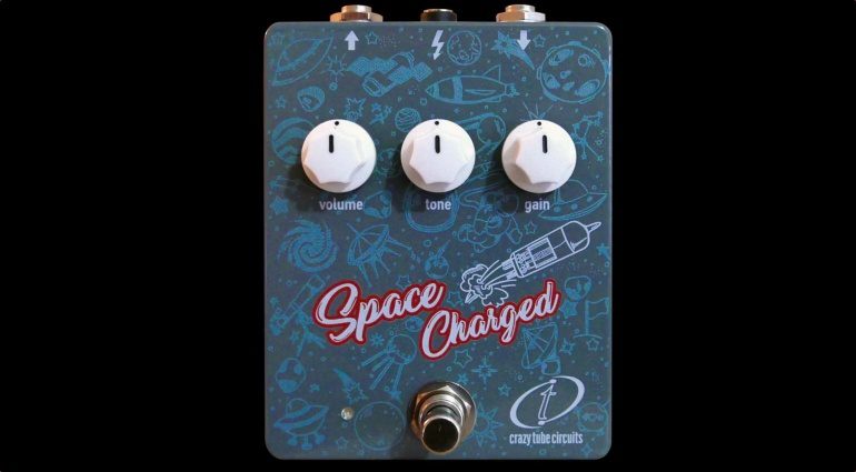 Crazy Tube Circuits Pedal Front Space Charged