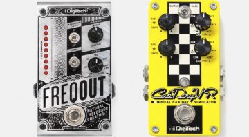 Digitech FreqOut CabDryVR Pedale Front