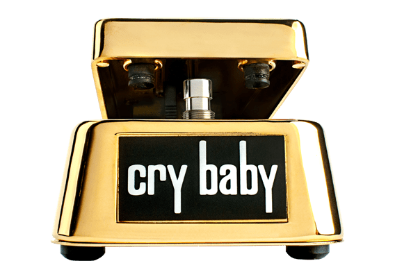 Dunlop 50th Anniversary Gold Cry Baby Front