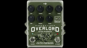 Electro HArmonix EHX Operation Overlord Drive Pedal Front