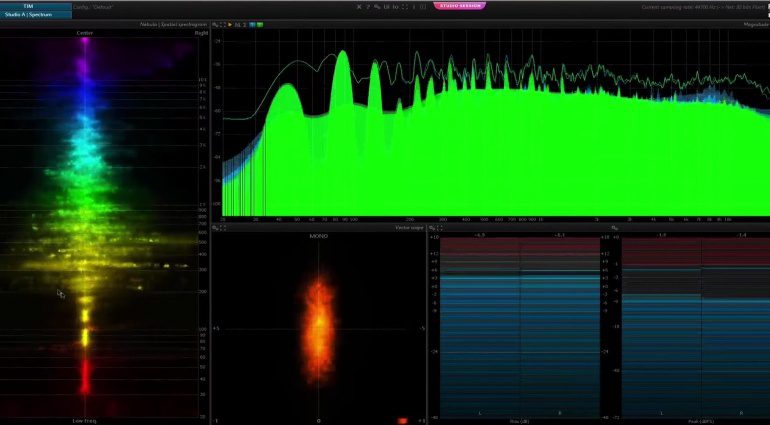 Flux Pure Analyzer Studio Session PLug-in Freeware FX Effekt GUI Logic