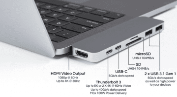HyperDrive - der absolute Hub für alle neuen MacBook Pro