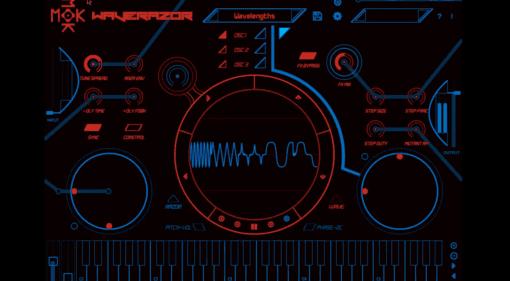 NAMM 2017: Mok Waverazor - futuristischer Synth zerhackt Schwingungsformen