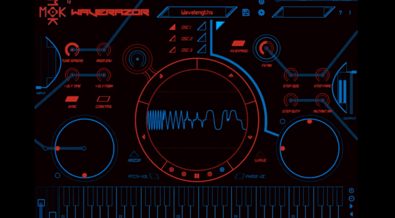 NAMM 2017: Mok Waverazor - futuristischer Synth zerhackt Schwingungsformen