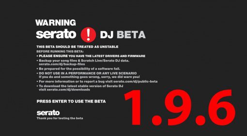 Serato DJ 1.9.6 Public Beta