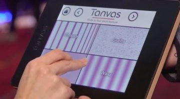 Tanvas Touch Display Oberflaeche fuehlen