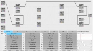 Da One Synth - iOS App - Semimodular