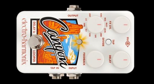 Electro Harmonix Canyon Delay Looper Effekt Pedal Front Titel