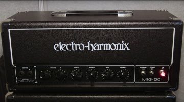 Electro Harmonix EHX MIG 50 Topteil Verstaerker Topteil Front Sovtek