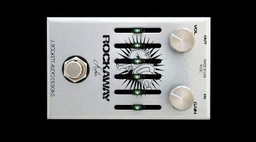 J Rockett Rockaway Archer Overdrive Klon Centaur Clone 6 Band EQ Effekt Pedal Front Titel