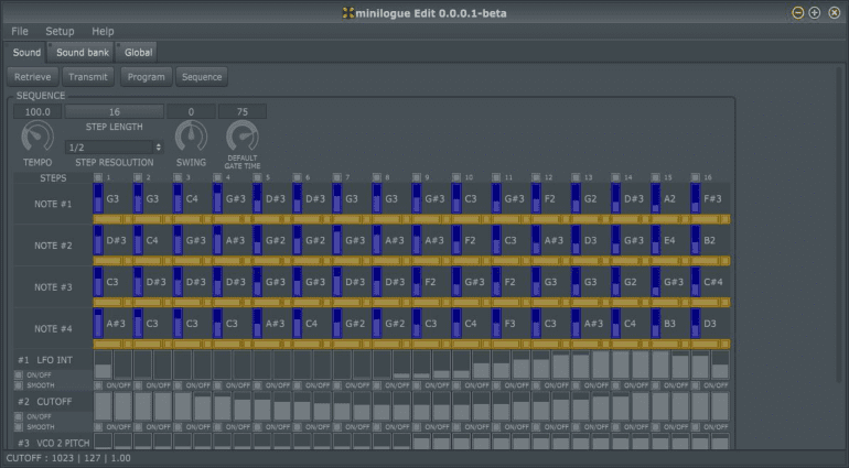 minilogueEdit - Beta-Tester für Freeware Editor Plug-in des Korg Minilogue gesucht!