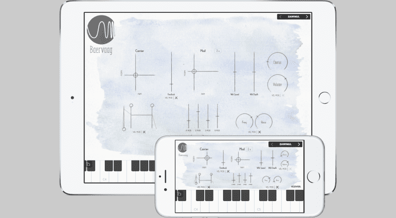 Klevgrand Baervaag - einfacher FM-Synthesizer für iOS und als VST-Plug-in