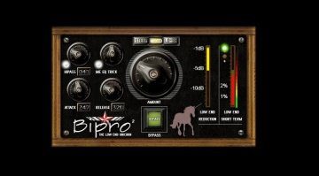 Noisebud Bipro 2 Low End Kompressor Plug-in VST GUI Unicorn