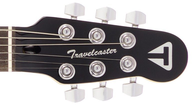 Traveler Guitar Travelcaster Black Headstock