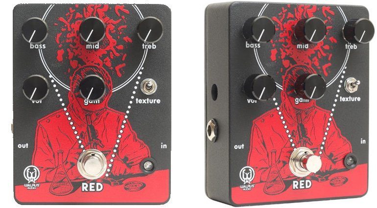 Walrus Audio Red Distortion High Gain PEdal Front Seite