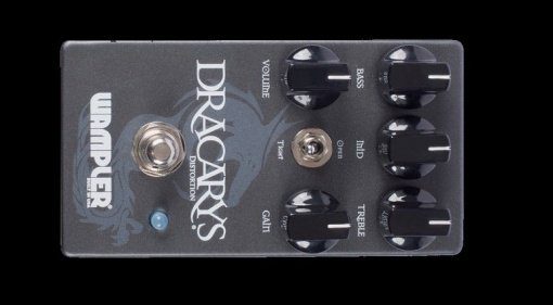 Wampler Dracarys Distortion High Gain Pedal Front Teaser