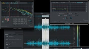 2nd Sense Audio Analyzer ReSample Plug-ins Front GUI