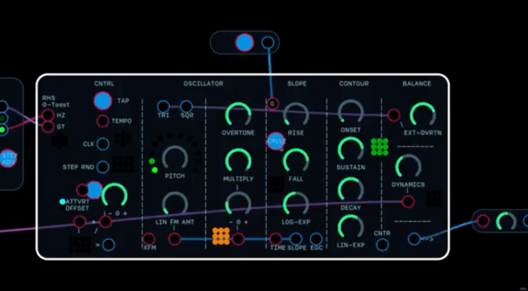 Make Noise 0-Coast Klon auf Audulus Basis für iOS und macOS