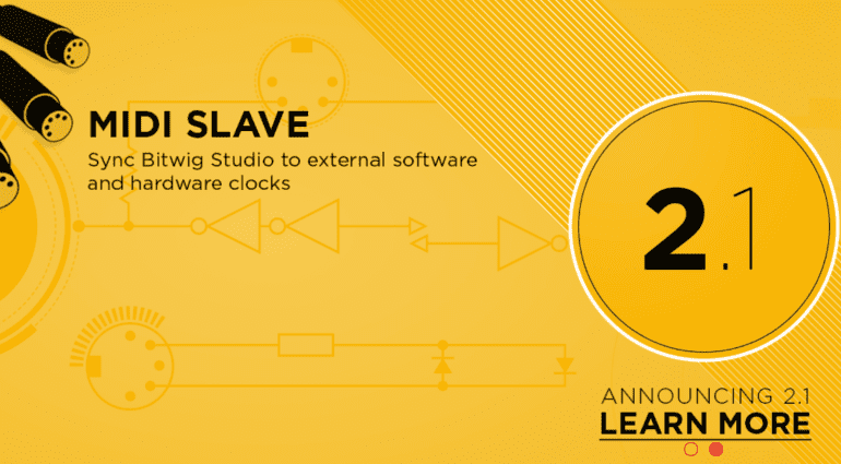 Bitwig kündigt Studio 2.1 für Ende April an