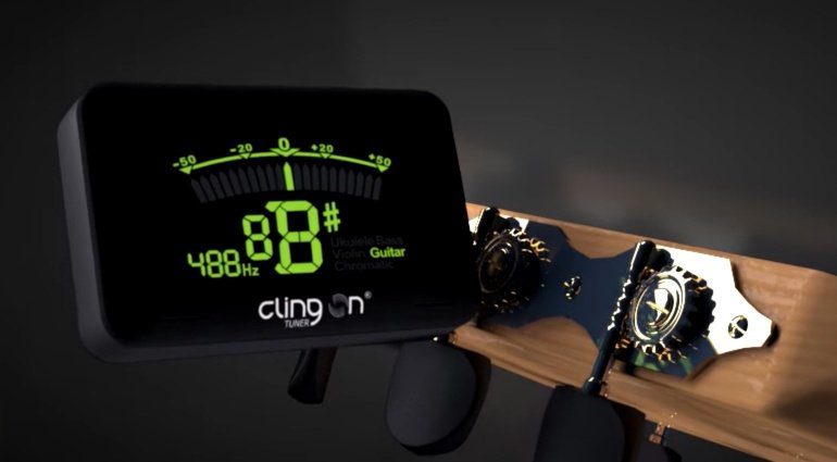 Cling On Magnet Tuner Akustik Gitarre