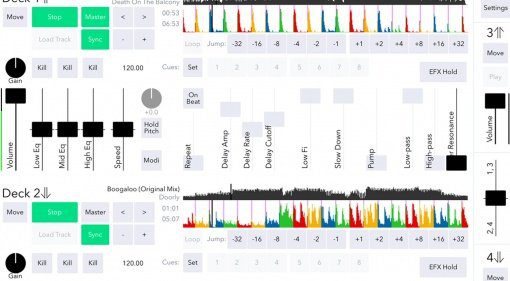 DJDJ - DJ-App für das iPad und iPhone