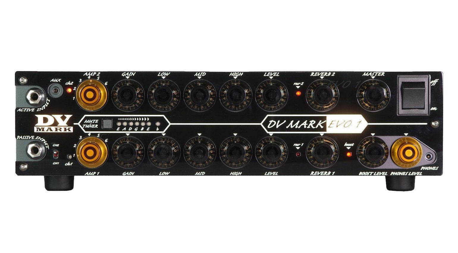 DV Mark Evo-1 Topteil Amp Front