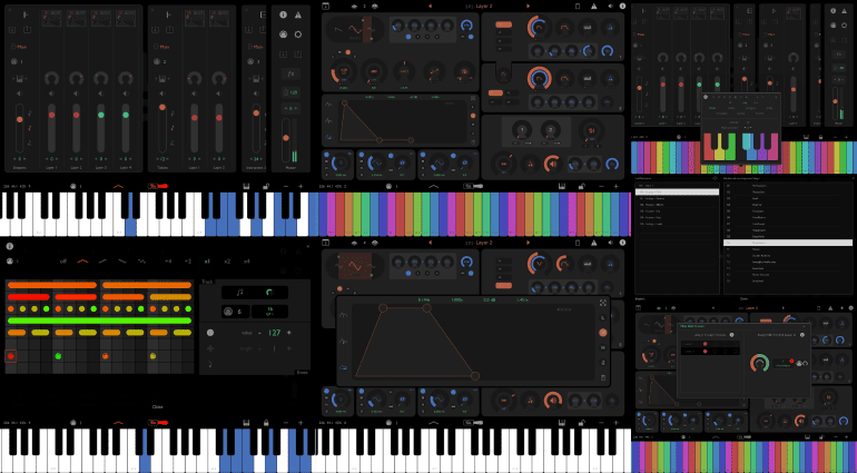 Living Memory Software LayR - der polyphone Multi-Timbral iOS Synthesizer