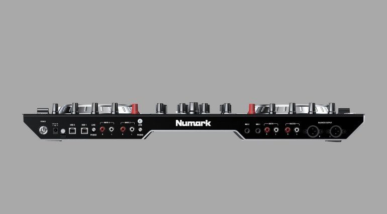 Numark NS6II Backpanel