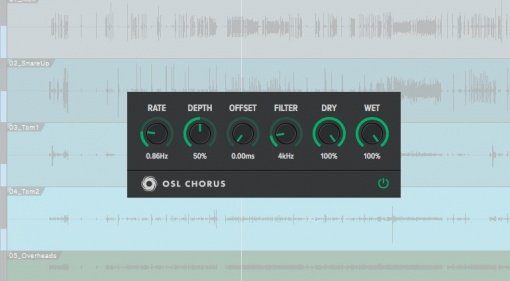 OSL Chorus Plug-in GUI Studio One
