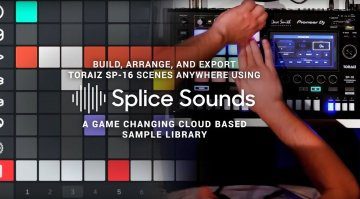 Pioneer Toraiz SP16 und Splice Sounds