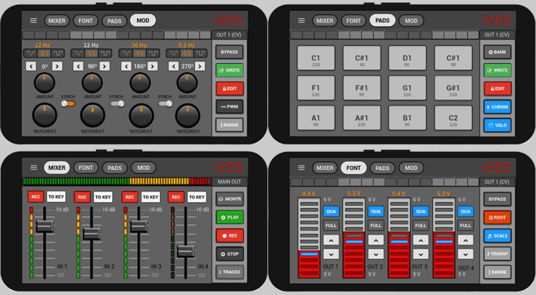 The Bluesxp Euromod integriert das Smartphone in ein Modular System