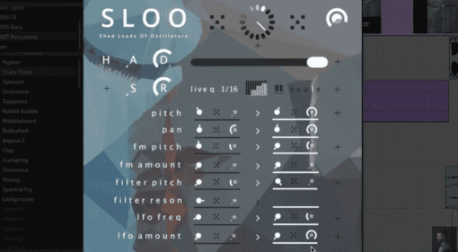 Tim Exile SLOO - Voice Swarm Synthesizer mit live Features