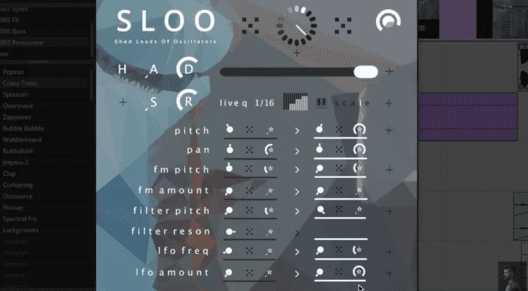 Tim Exile SLOO - Voice Swarm Synthesizer mit live Features