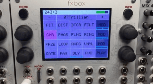 Musikmesse 2017: 1010music fxbox - digitale Effekte für das Eurorack