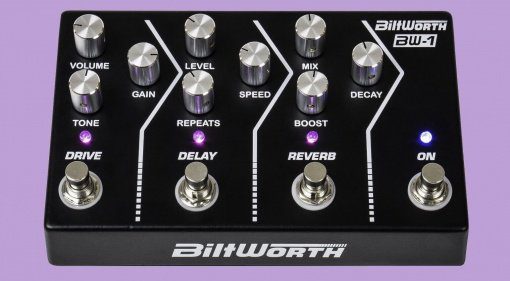 Biltworth BW-1 Multi Effekt Pedal Front Teaser