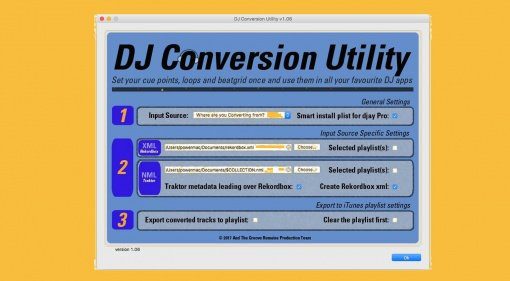 DJ Conversion Utility von ATGR