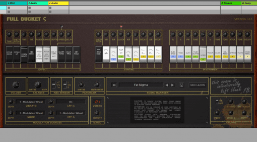 Full Bucket Music Stigma - kostenloser KORG Sigma KP-30 Synth für Windows