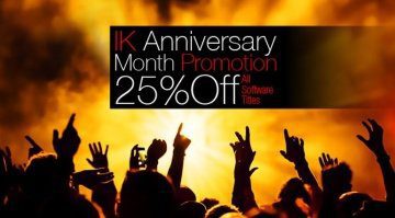 IK Multimedia Anniversary Promo Aktion Teaser