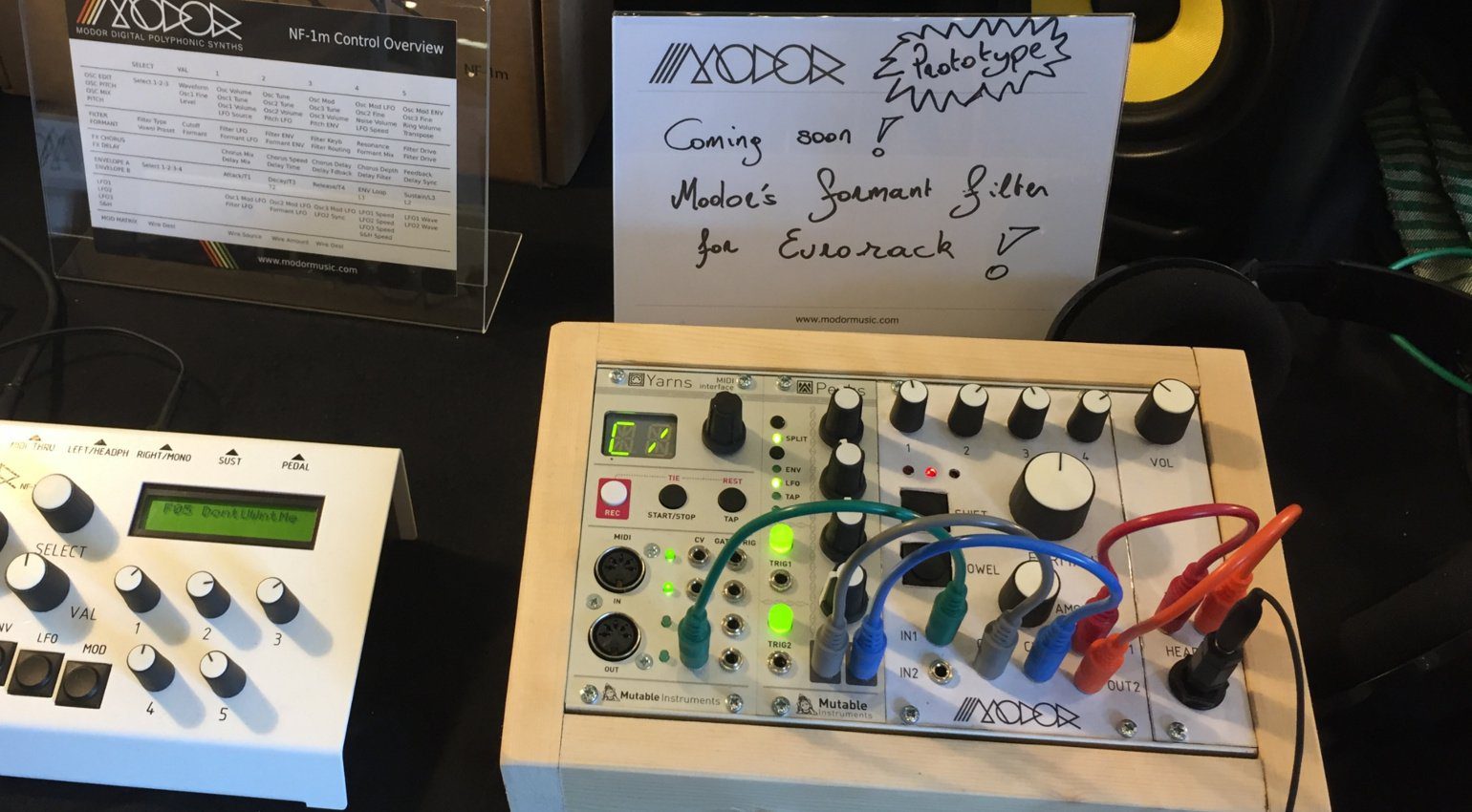 Modor Formant Filter Eurorack Prototyp