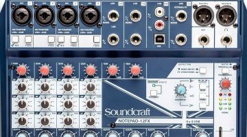 Soundcraft Notepad 12FX Teaser